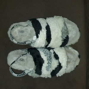 Ugg Cali Collage Fluff Yeah Slides